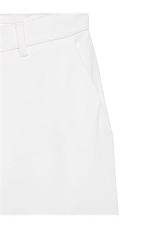 white viscose trousers BALMAIN PARIS KIDS | BW6A80J0371100OR